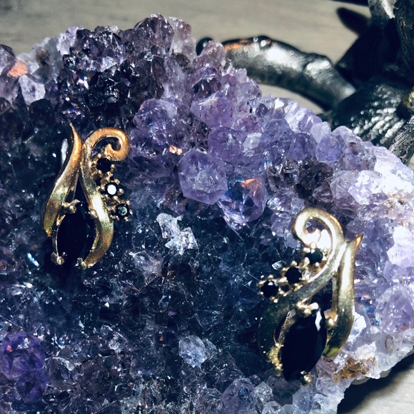 Sterling Silver Genuine Onyx Elongated - Picture 5 of 7